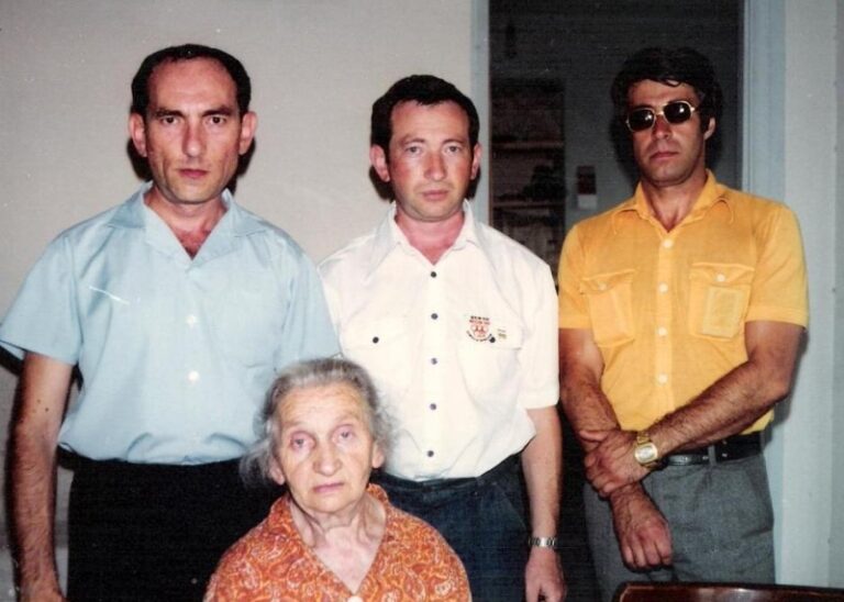 Grigory & Isai Goldstein with mother