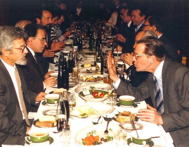 Yuli Kosharovsky & Rudolf Kuznetsov at Supreme Soviet